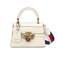 [스페셜오더]GUCCI-476541 8055 구찌 퀀 마가렛 블랙/화이트 스몰 탑 핸들백