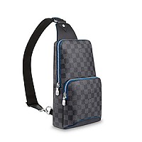 LOUIS VUITTON-M15078 루이비통 그레이 모노그램 글로우 에비뉴 슬링 백