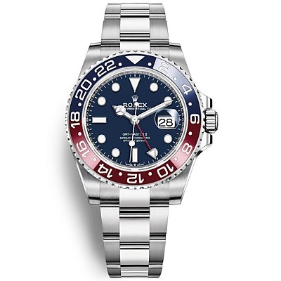 ★[AR팩토리]ROLEX-롤렉스 GMT-마스터 II 세라믹 베젤 에버로즈 골드 블랙 40mm