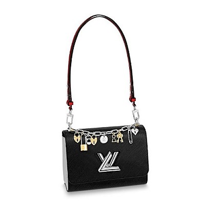 [스페셜오더]LOUIS VUITTON-M58688 루이비통 블랙 토뤼옹 가죽 트위스트 MM