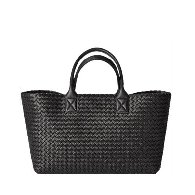 [스페셜오더]BOTTEGA VENETA-115664 보테가 베네타 네로 인트레치아토 나파 까바 숄더백