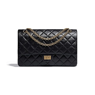 [스페셜오더]CHANEL-A37587 샤넬 블랙 실버 빈티지 2.55 라지 플랩백