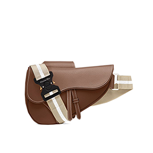 [스페셜오더]DIOR-1ADPO191 디올 베이지&블랙 Dior Oblique 미니 SADDLE 백