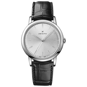 [스페셜오더]ZENITH-제니스 엘리트 클래식 스틸 그레이 다이얼 드레스워치 39mm