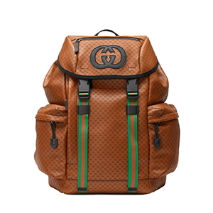 [스페셜오더]GUCCI-536413 6488 구찌 레드 GG 가죽 Gucci Dapper Dan 백팩