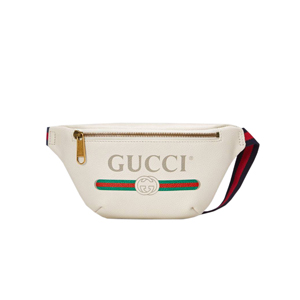 [스페셜오더]GUCCI-527792 8822 구찌 화이트 가죽 구찌 프린트 스몰 벨트 백