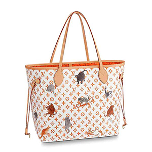 LOUIS VUITTON-M47143 루이비통 네이비 모노그램 앙프렝뜨 네버풀 MM