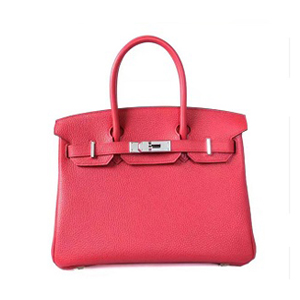 [스페셜오더]HERMES-에르메스 Birkin 벌킨 백 30 제라늄 은장 R각인 ORIGINAL LEATHER