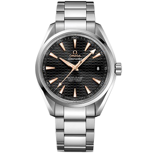 [스페셜오더]OMEGA-오메가 씨마스터 아쿠아 테라 150M 코액시얼 GMT 레드 골드 시계43mm