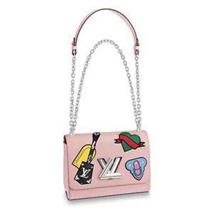 [스페셜오더]LOUIS VUITTON-M58688 루이비통 블랙 토뤼옹 가죽 트위스트 MM