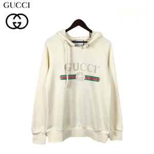 GUCCI-457953 8032 구찌 프린트 화이트 스웨트셔츠 남녀공용