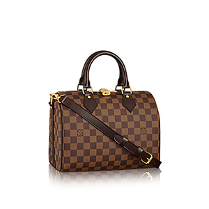 LOUIS VUITTON-N40691 루이비통 블루 다미에 헤리티지 스피디 반둘리에 25