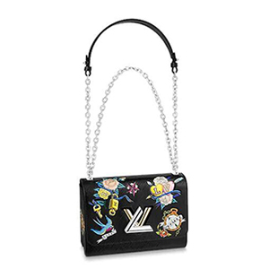 [스페셜오더]LOUIS VUITTON-M58688 루이비통 블랙 토뤼옹 가죽 트위스트 MM