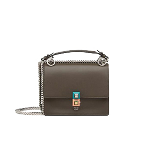 [스페셜오더]FENDI-8M038 팬디 스몰 차콜 캔아이 미니백