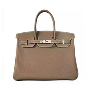 [스페셜오더]HERMES-에르메스 Birkin 벌킨 백 35 토프 은장 R각인 ORIGINAL LEATHER 