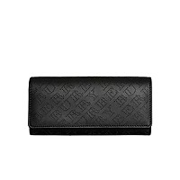 [스페셜오더]BURBERRY-40789561 버버리 페일 폰 핑크 송아지 가죽 퍼포레이트 로고 지갑