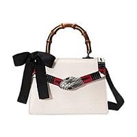 [스페셜오더]GUCCI-453751 9095 구찌 릴리트 레드가죽 스몰 탑 뱀부 핸들백
