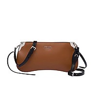 [스페셜오더]PRADA-1BH111 프라다 화이트 송아지 가죽 Sidonie 숄더백