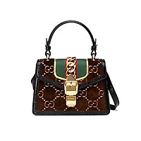 [스페셜오더]GUCCI-470270 8457 구찌 실비 레드가죽 미니 탑핸들백