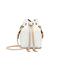 [스페셜오더]FENDI-8BS010 펜디 블루 데님 FF 미니 몬트레조 버킷 백