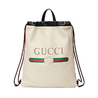 [스페셜오더]GUCCI-494053 8459 구찌 코코 카피탄 프린트 블랙가죽 드로우스트링 백팩