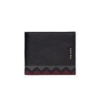 PRADA-2MO513 프라다 블랙 송아지 가죽 지갑