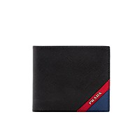 PRADA-2MO513 프라다 블랙 송아지 가죽 지갑
