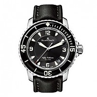 [스페셜오더]BLANCPAIN-블랑팡 피프티 패덤스 세라믹베젤 스틸 다이버 블루다이얼 워치45mm